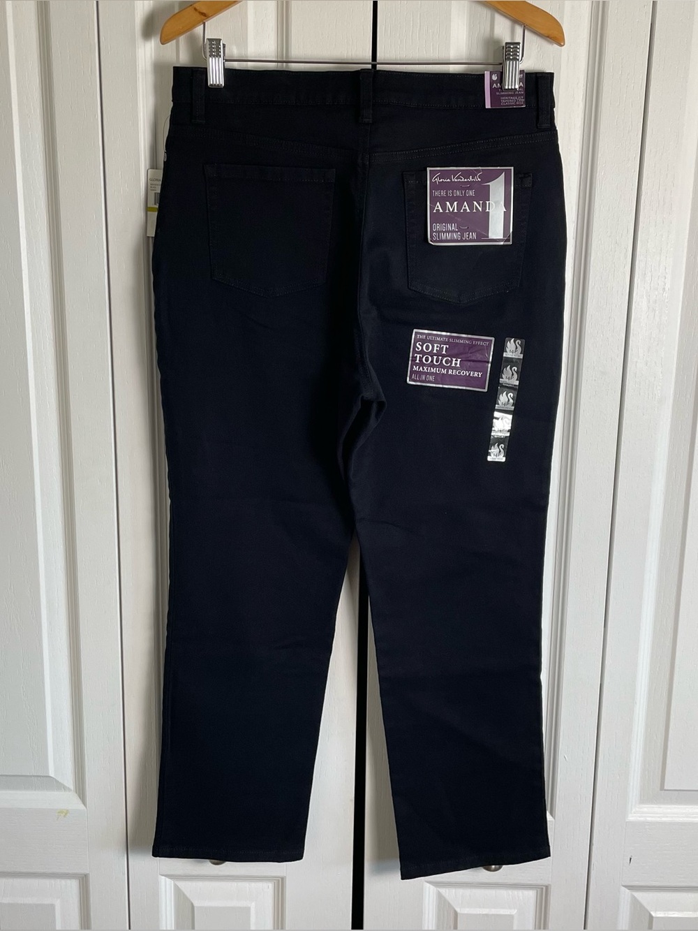 Gloria Vanderbilt Amanda Jeans Women’s 14P Classic Rise Tapered Leg Heritage Fit - Picture 7 of 15